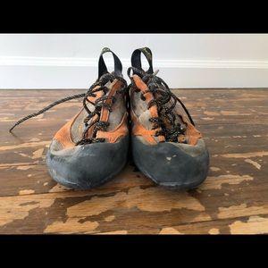 La sportiva climbing shoes